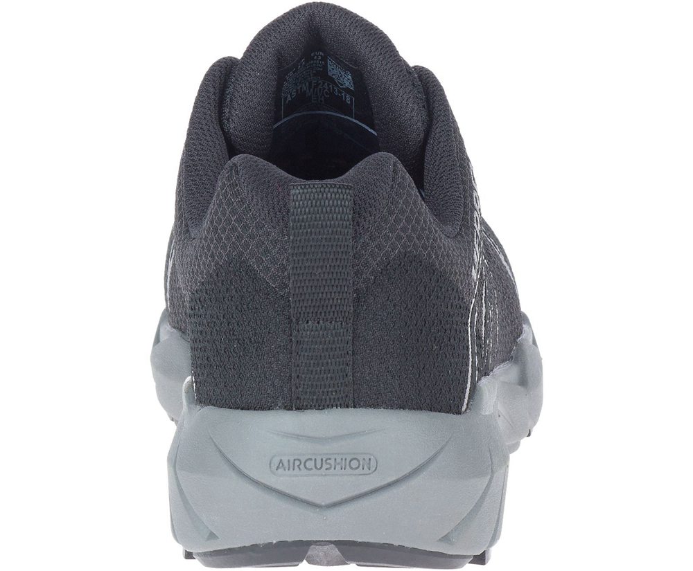 Tenis Homem - Merrell Fullbench 55 Alloy Toe - Pretas - QME672149